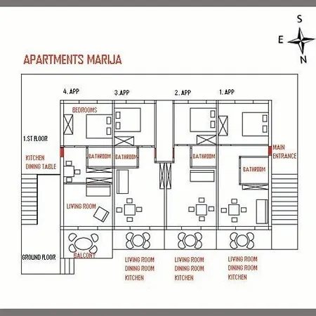 Ferienwohnung Fuer 4 Personen Ca 35 Qm In Lumbarda, Dalmatien Sueddalmatien - B56217 Apartman Lumbarda